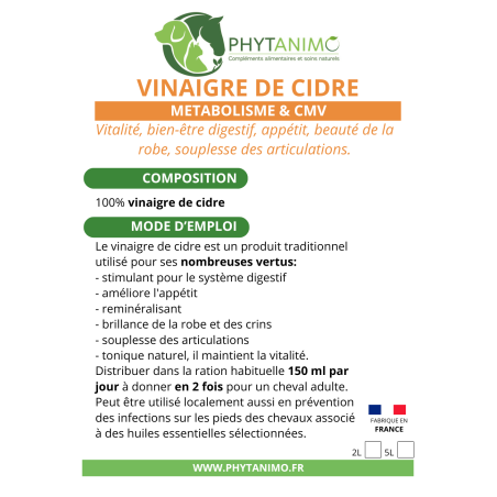 Phytanimo Vinaigre de cidre