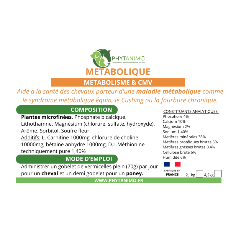 Phytanimo Métabolique