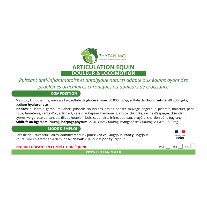 Phytanimo Articulation Equin